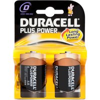 Duracell Plus Power D2 Batteries 2 Pack, Assorted