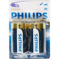 Phillips Ultra Alkaline D LR20 Batteries 2 Pack, Assorted