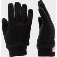 Peter Storm Boys' Thinsulate Knit Gloves, Black