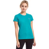 The North Face Women's Short Sleeve Reaxion Tee, Blue