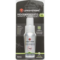 Lifesystems Midge & Mosquito Spray 50ml, Assorted