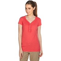 Kuhl Women's Vega Henley Shirt, Red