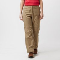 Peter Storm Women's Stretch Convertible Zip Off Trousers, Beige