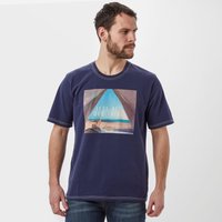 One Earth Men's Marlin Graphic Tee, Navy