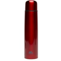Eurohike 1 Litre Metallic Flask, Red