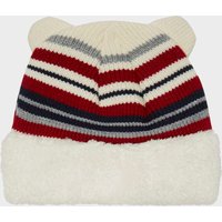 Peter Storm Kids' Lucas Beanie, White/Red/Blue