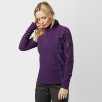 Peter Storm Women's Half Zip Panel Fleece, Purple