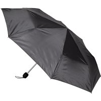 Susino Mini Compact Umbrella, Black