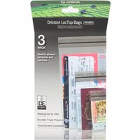 Lifeventure DriStore LocTop Bags - Valuables Pack, Clear