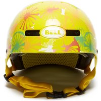 Bell Mad Fraction Printed Helmet, Yellow
