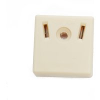 W4 2 Pin Socket, Cream