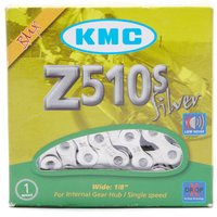 Kmc Chains 112 Link 1-3 Speed Chain, Silver