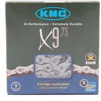 Kmc Chains 116 Link 9 Speed Chain, Silver