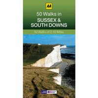 Aa 50 Walks In Sussex And South Downs Guide, Assorted