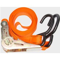 Mountney 3.5m Ratchet Strap And Hook, Orange