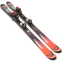 Head Rev 75 Ski With PR 10 Bindings, Red