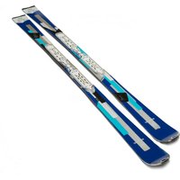 Rossignol Women's Unique 6 Skis With Xelium Saphir 110 Bindings, Blue
