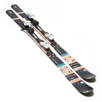 Salomon Women's Bamboo Skis With Z10 TI Bindings, Black