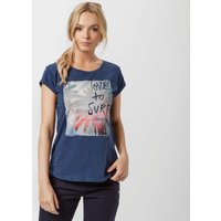 Animal Women's Love Surf T-Shirt, Navy