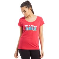 Peter Storm Women's Beach Huts T-Shirt, Red
