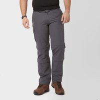 Brasher Men's Double Zip-Off Trousers, Grey