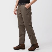 Brasher Women's Double Zip-Off Trousers, Brown