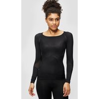 Skins Women's RY400 Long Sleeve Compression Top, Black