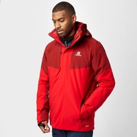 Salomon Men's Iceglory Ski Jacket, Red