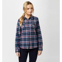 Brakeburn Women's Check Flannel Shirt, Navy