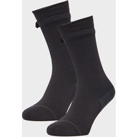 Sealskinz Men's Road Thin Mid Hydrostop Socks, Black