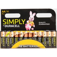 Duracell AA Batteries 12 Pack, Assorted