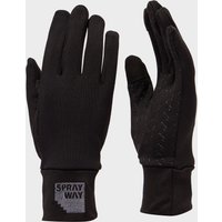 Sprayway Women's Touchscreen Grip Gloves, Black