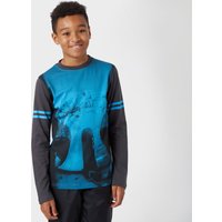 Animal Boys' Slope Long Sleeve T-Shirt, Blue