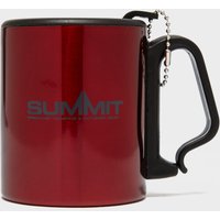Summit Stainless Steel Lid Clip Mug, Red