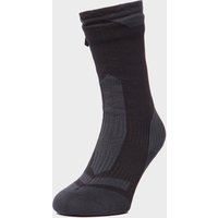 Sealskinz Men's Trek Mid Length Socks, Black