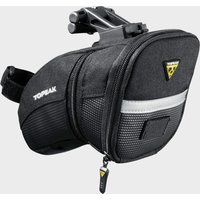 Topeak Aero Wedge Quick Clip Saddle Bag (Medium), Black