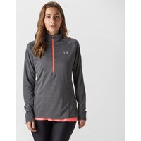 Under Armour Women's UA Tech Half-Zip Twist Sweatshirt, Grey