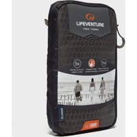 Lifeventure Hydro Fibre UltraLite Travel Towel XL, Black