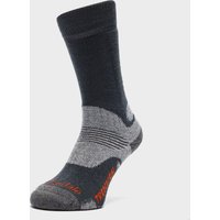 Bridgedale Men's WoolFusion Trekker Socks, Mid Grey