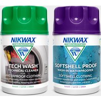 Nikwax Softshell Proof And Tech Wash Wash-In Twin Pack, Assorted