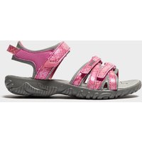 Teva Women's Tirra Iridescent Sandal, Light Pink