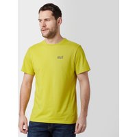 Jack Wolfskin Men's Essential T-Shirt, Lime