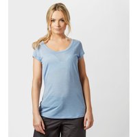 Icebreaker Women's Cool-Lite Spheria Short Sleeve T-Shirt, Light Blue