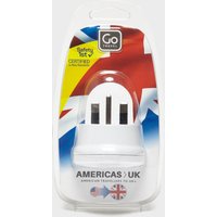 Design Go USA - UK Plug Adaptor, White