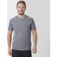 Icebreaker Men's Tech Lite Short Sleeve T-Shirt, Mid Grey