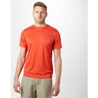 Columbia Men's Zero Rules Short Sleeve Shirt, Red