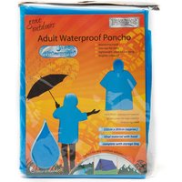 Boyz Toys Adult Waterproof Poncho - Blue, Blue