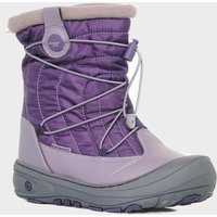 Hi Tec Girls' Equinox Waterproof Snow Boot - Purple, Purple
