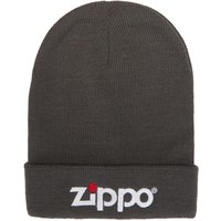 Zippo Beanie Hat - Grey, Grey
