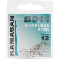 Kamasan B911 Extra Strong Eyed Fishing Hooks - Size 12